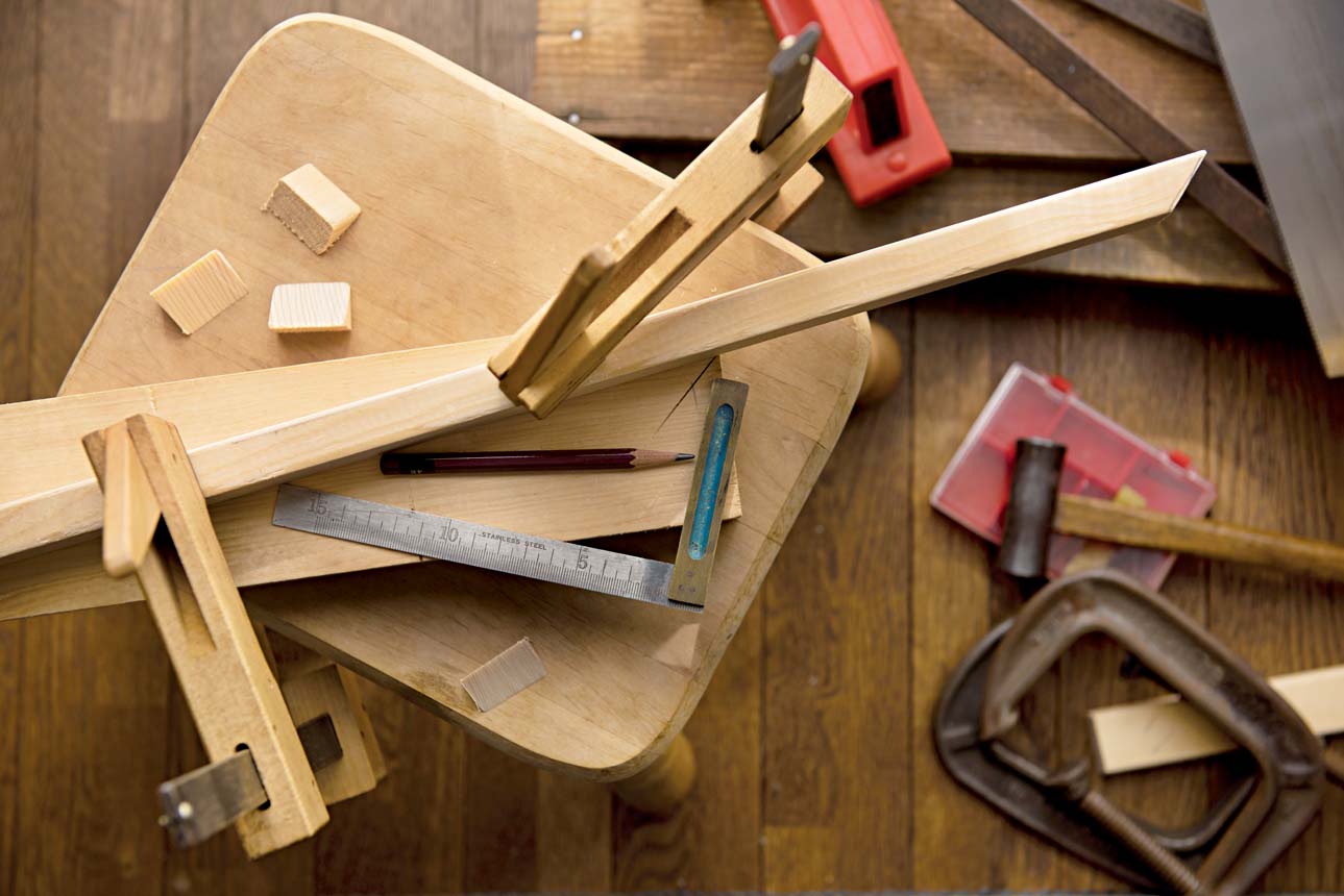 Les outils traditionnels pour les assemblages en bois