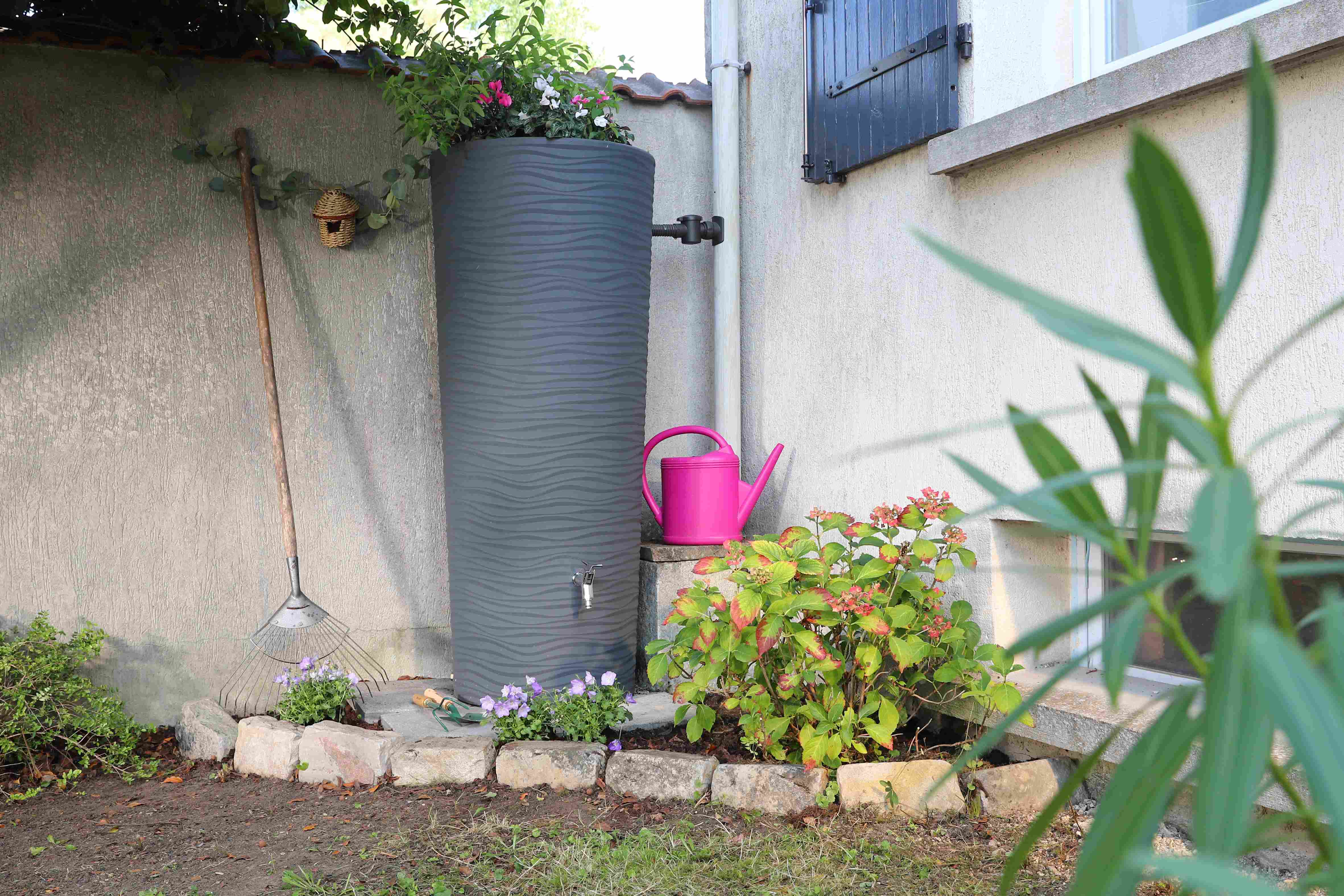 Poser un récupérateur d'eau de pluie - Vers T Maubert NL
