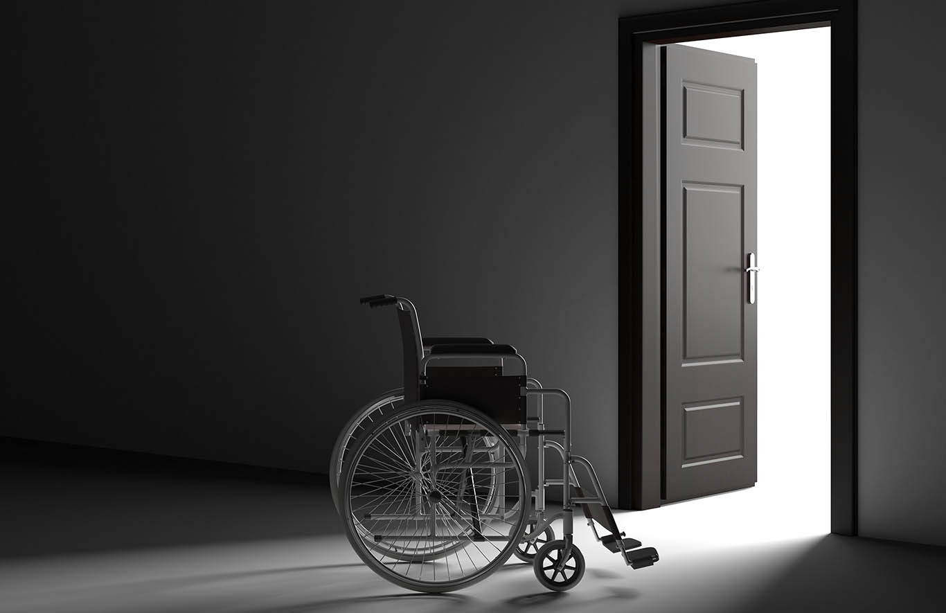 Agrandir une porte pour le passage d'un fauteuil PMR