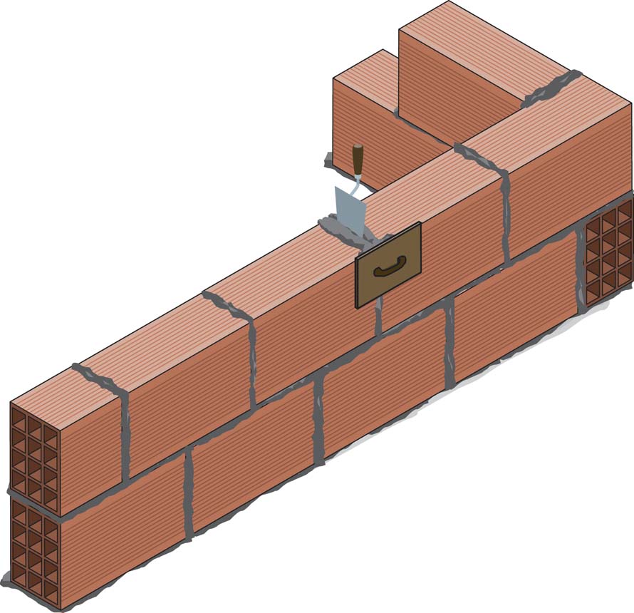 Brique traditionnelle pour monter un mur [THEMATIQUE]